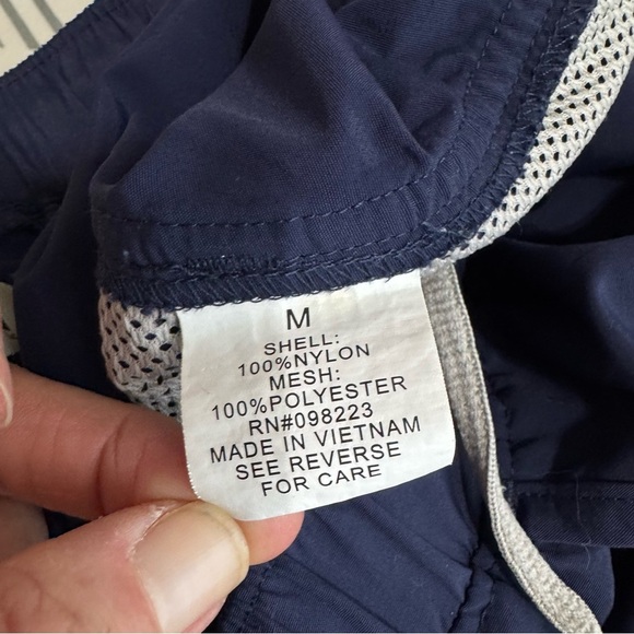 Magellan Outdoors Navy Blue Fish Gear Mag Repel Drawstring Shorts - Picture 7 of 8